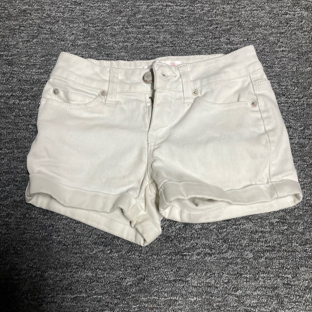 white shorts